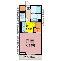 D-square古宿町の物件間取画像